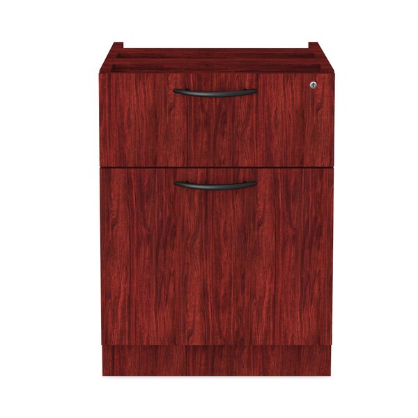 Alera 15.63 in W 2 Drawer File Cabinets, Mahogany, Letter/Legal ALEVA552222MY